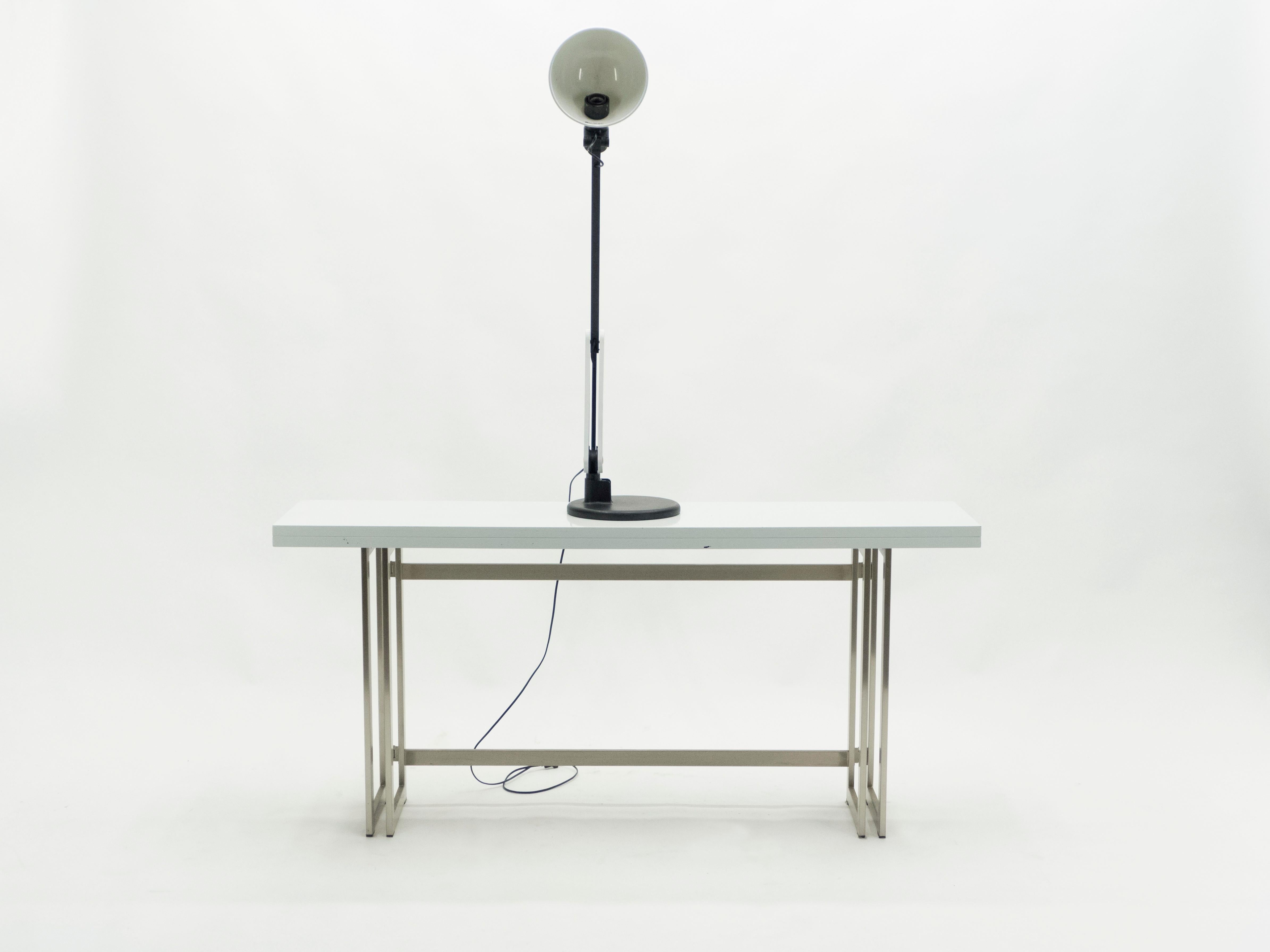 Rare Italian Harvey Guzzini Table Desk Lamp, 1970s For Sale 6