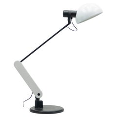 Seltene italienische Harvey Guzzini-Tischlampe, 1970er Jahre