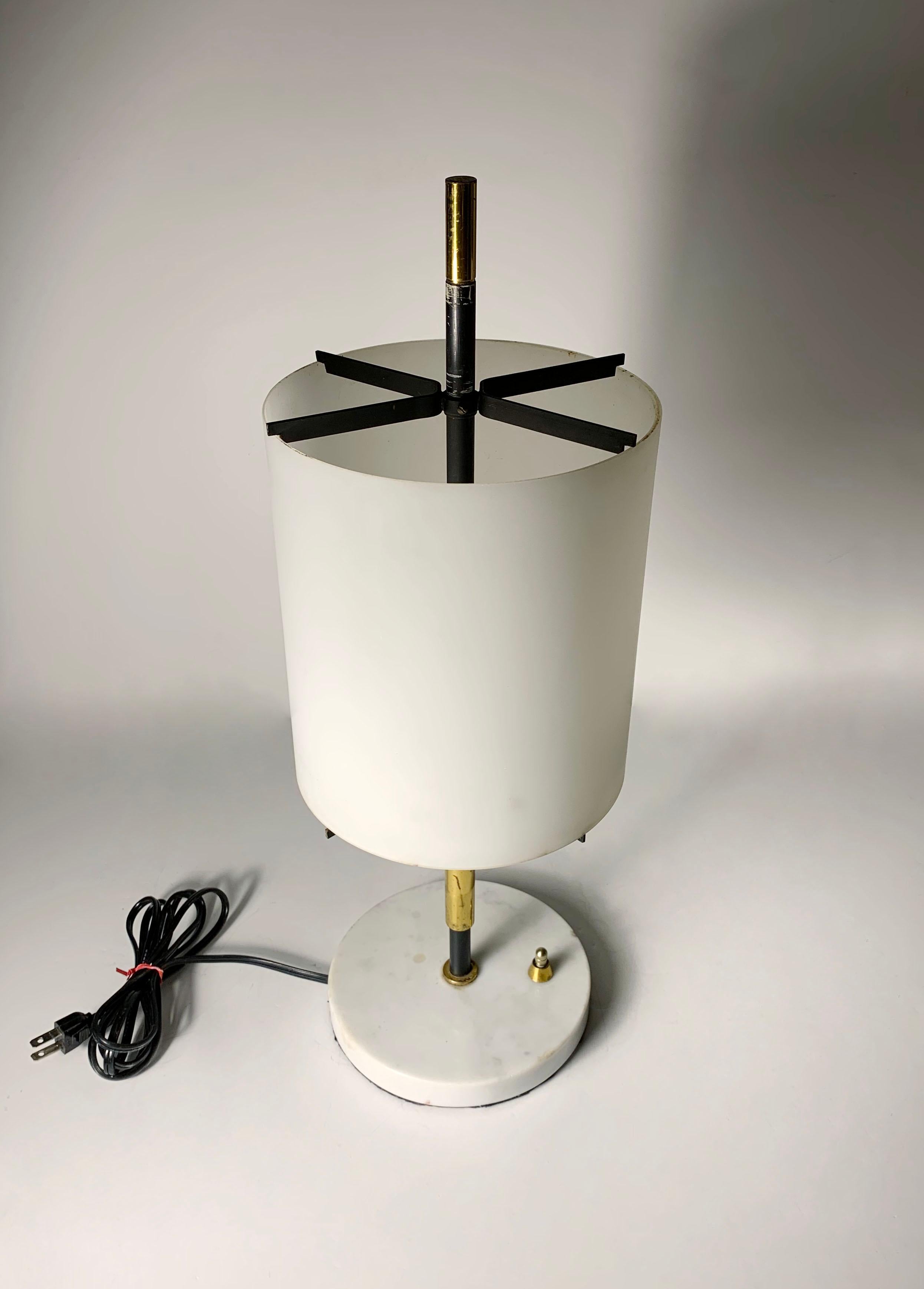 Mid-Century Modern Rare Italian Lamp by Stilux Milano For Sale