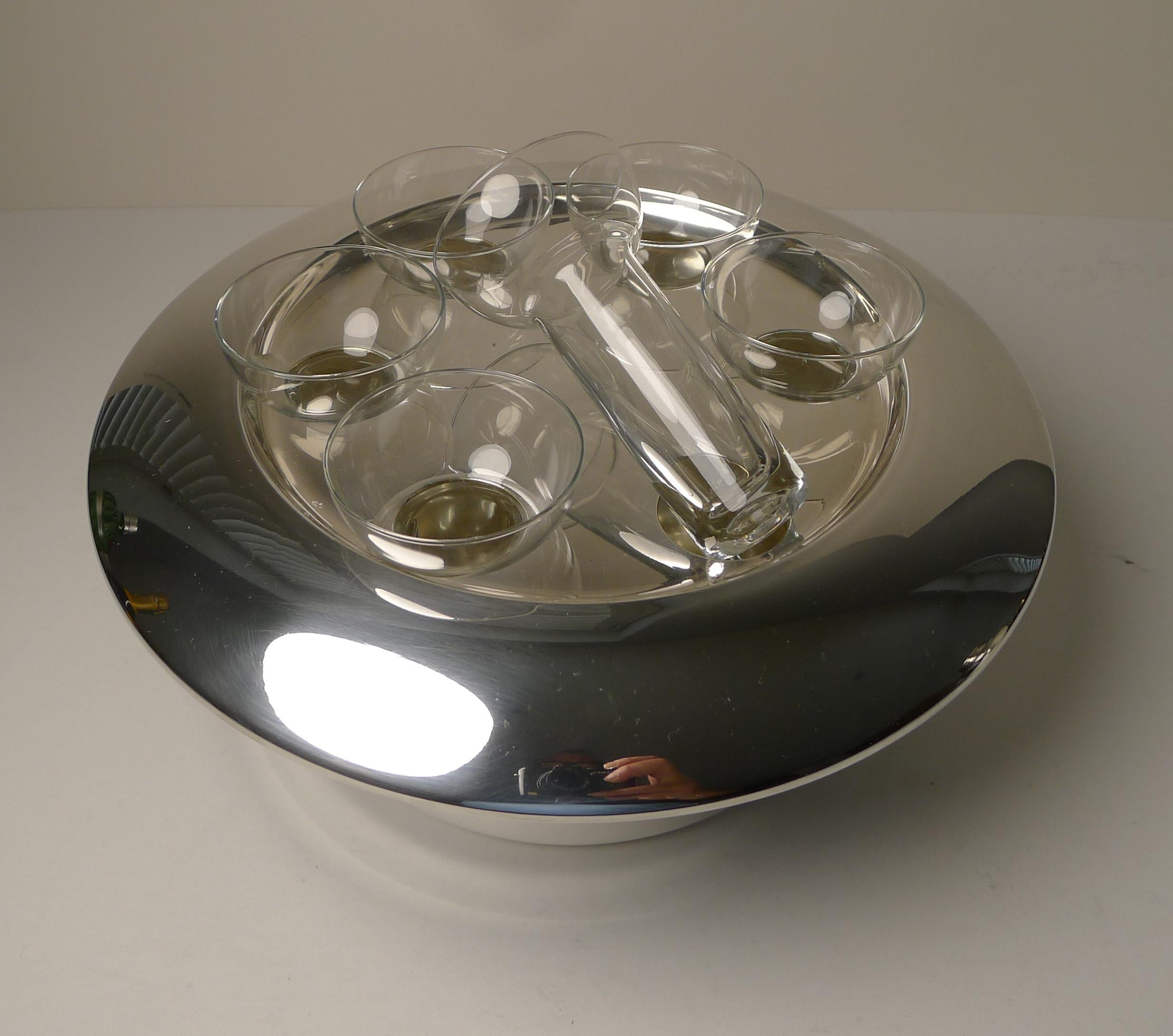 Raro set da cocktail con vodka di Lino Sabattini, 1970 ca. in vendita 2
