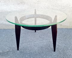 Rare Italian Low Table by Ico Parisi for Brugnoli Mobili Cantu, 60s