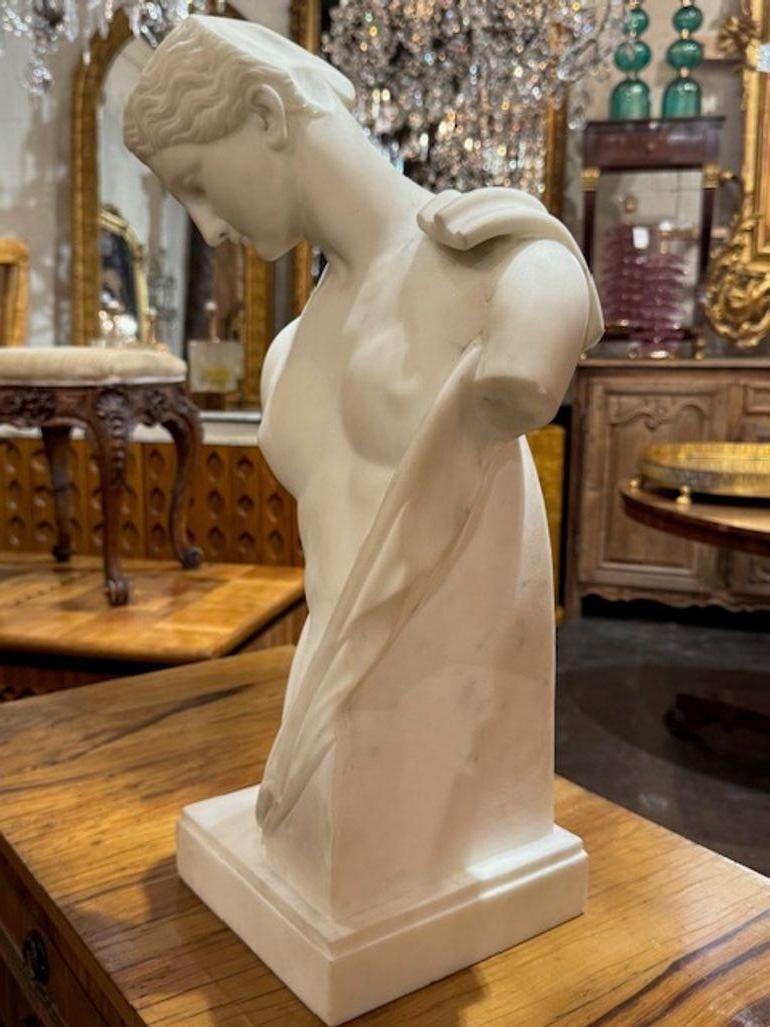 Rara estatua italiana de Mable de Psique de Capua siglo XIX en venta