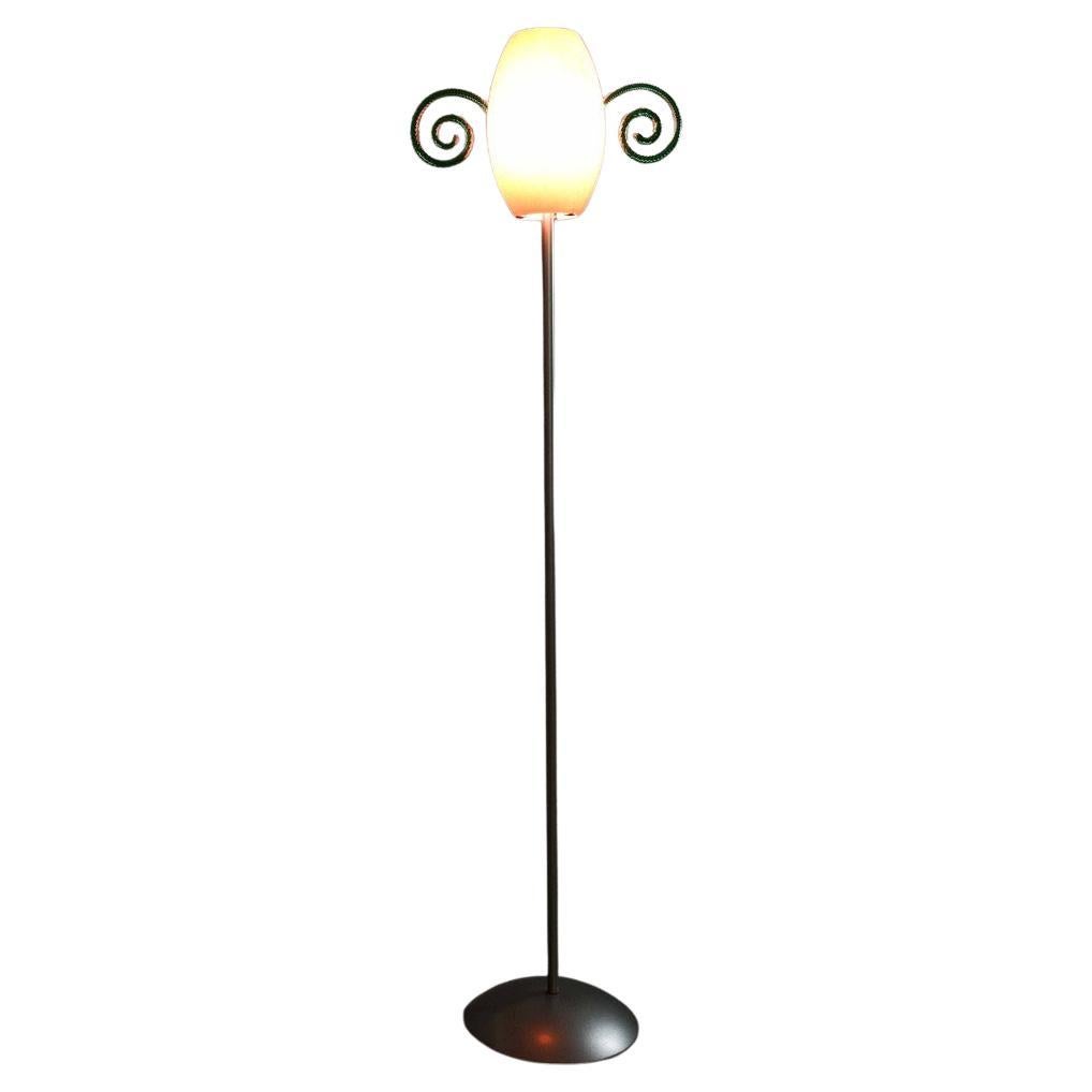 Rare Italian Mid Century Barovier & Toso Large Murano Floor Lamp Bon état - En vente à Reading, Berkshire