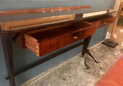 Rare Italian Mid-Century Modern Console Table in Rosewood, Ico Parisi