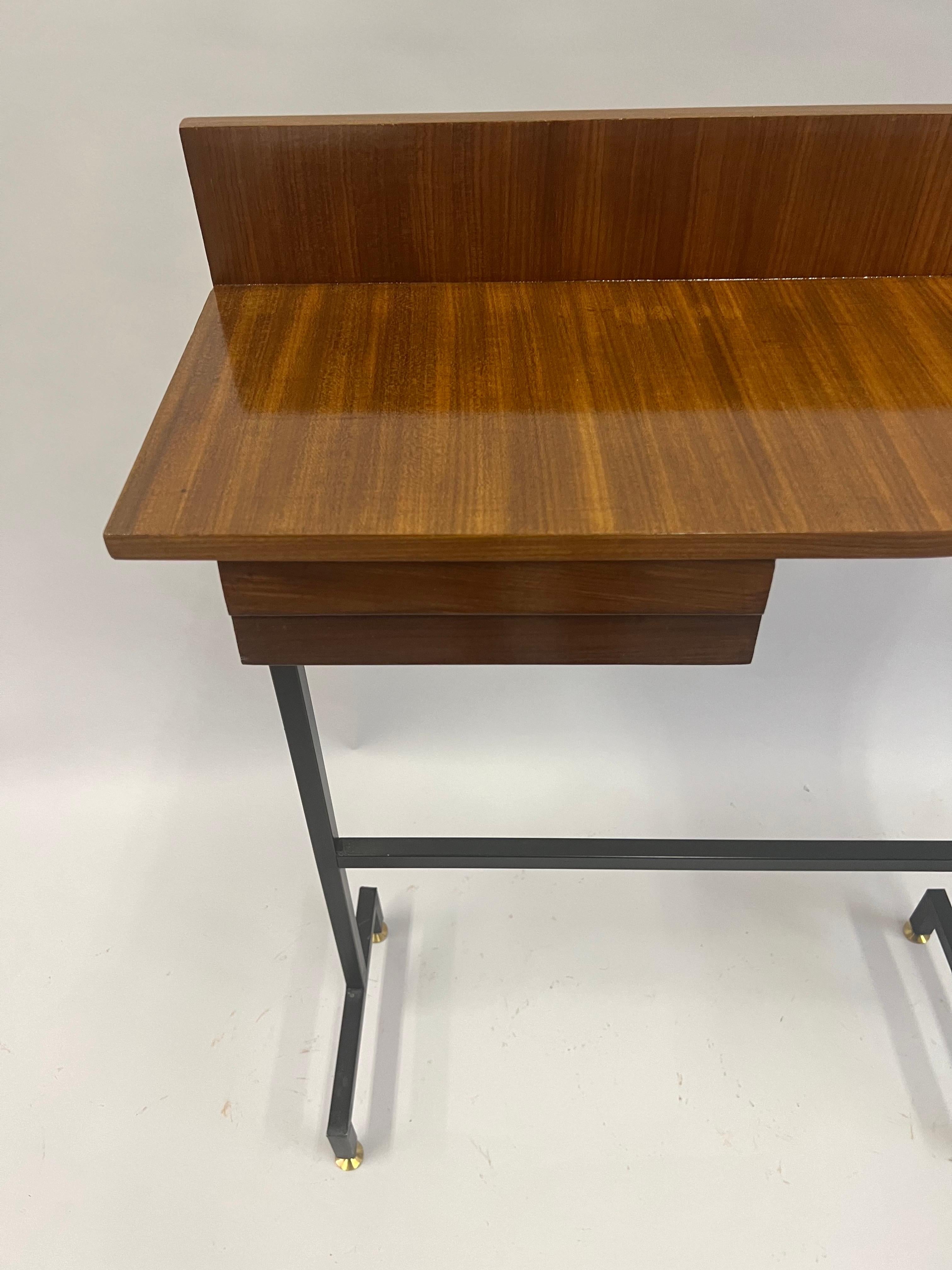 Rara consolle/scrivania italiana del Mid-Century Modern di Ico Parisi. in vendita 2