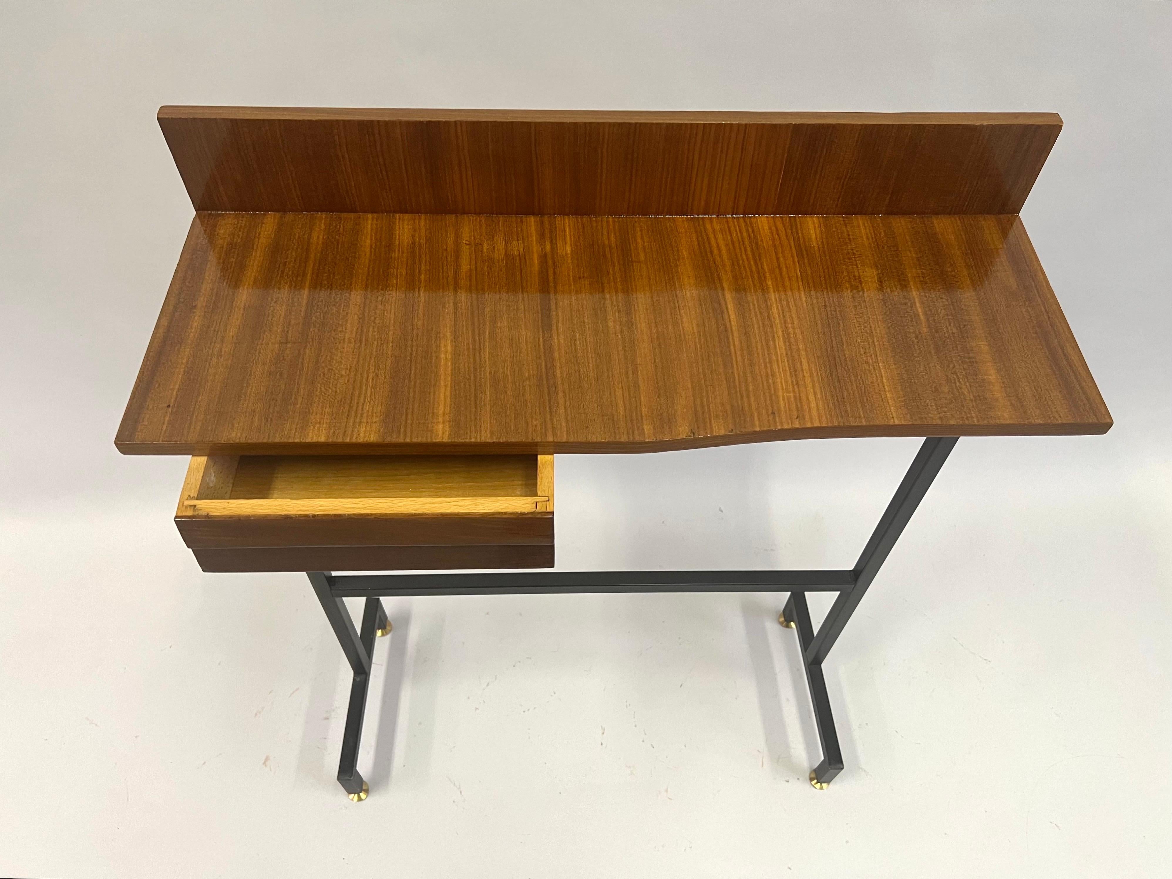 XX secolo Rara consolle/scrivania italiana del Mid-Century Modern di Ico Parisi. in vendita