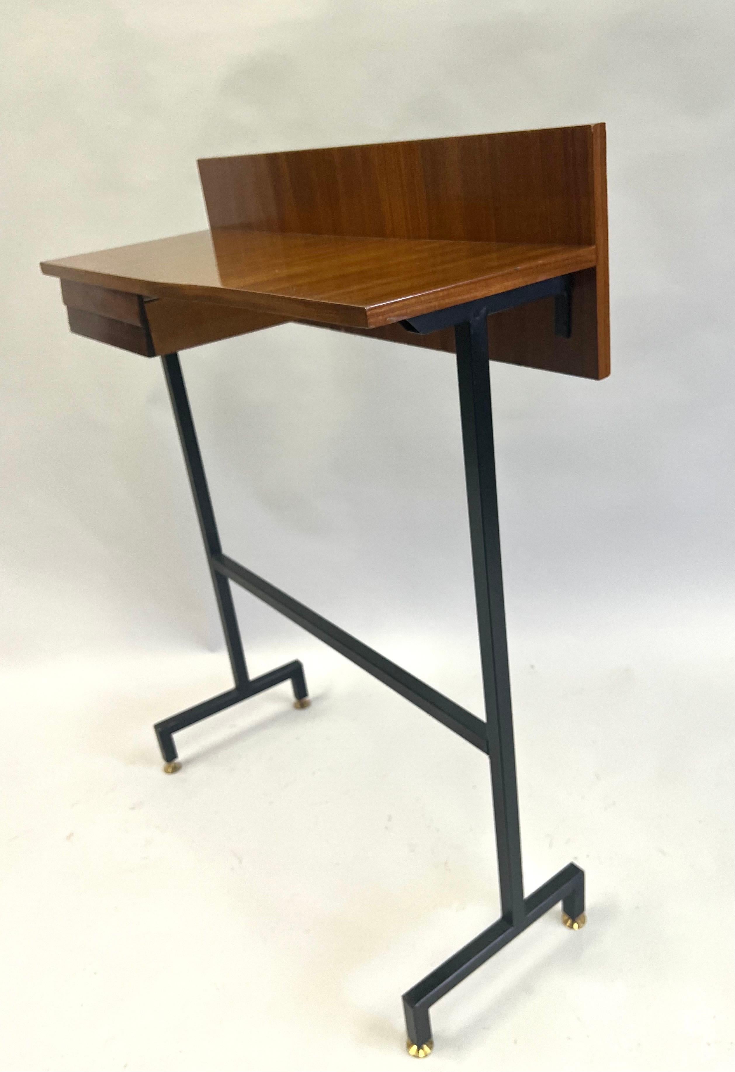 Rara consolle/scrivania italiana del Mid-Century Modern di Ico Parisi. in vendita 1