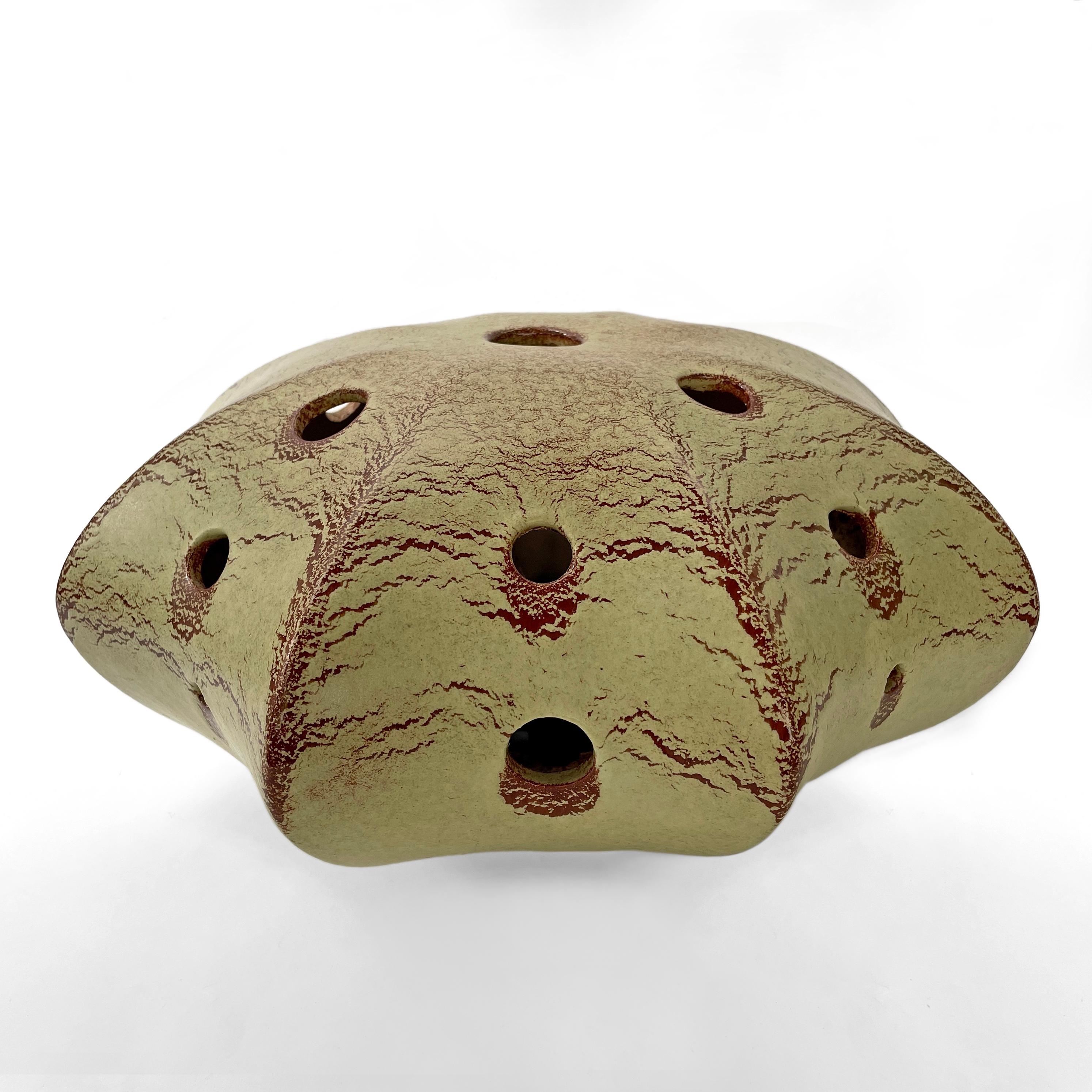 Mid-Century Modern Rare Italian Mid Century Octagonal Bertoncello Rigon Table Lamp Vintage 1960s For Sale