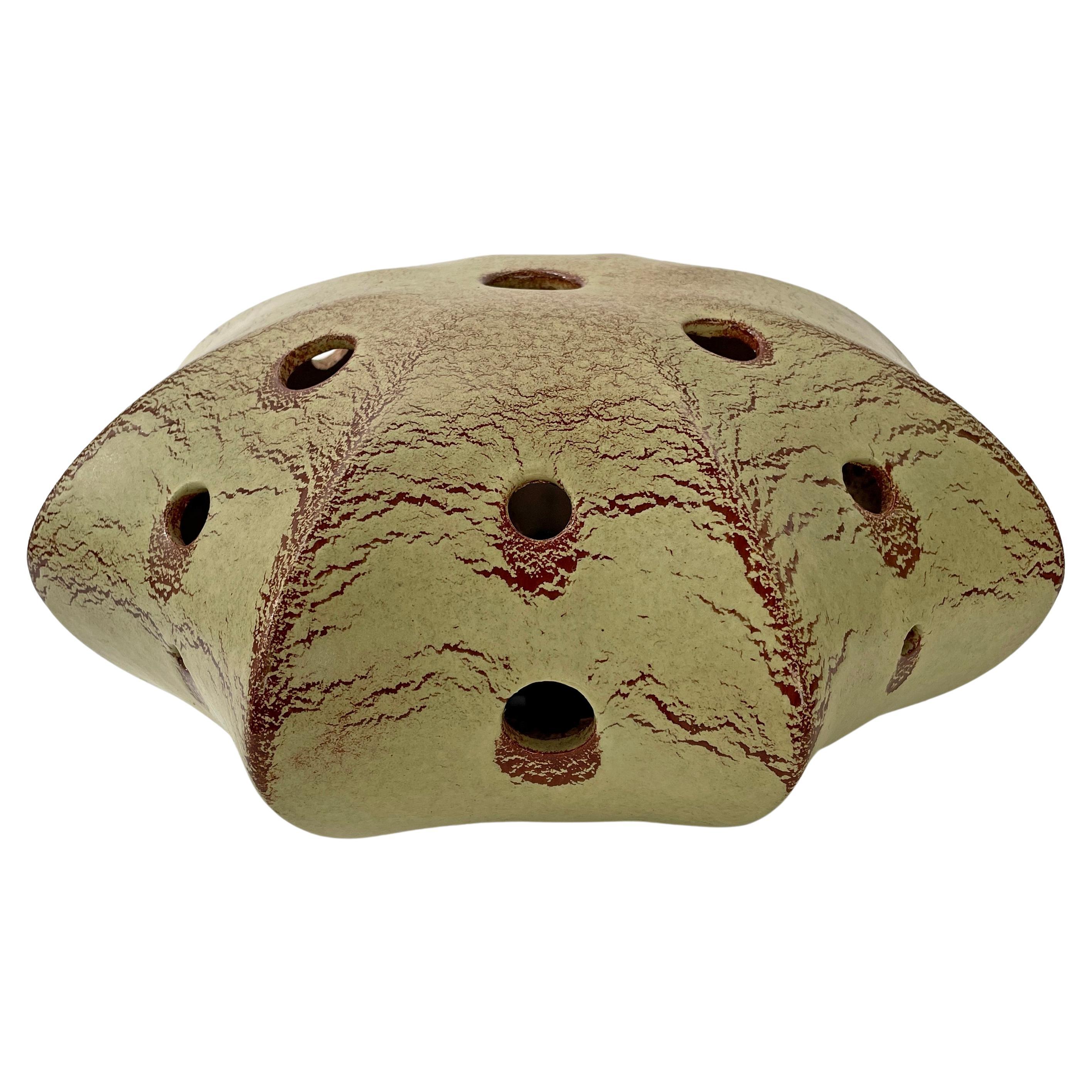 Rara lampada da tavolo ottagonale di Bertoncello Vintage 1960, metà secolo.