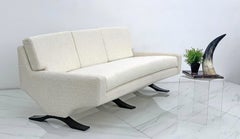 Rare Italian Modern Franz T. Sartori for Flexform Three Seater Sofa