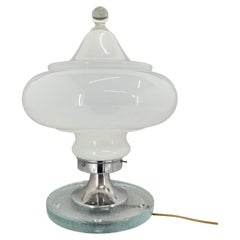 Rare Italian Murano Glass Table Lamp by Carlo Nason for Mazzega, 1970's