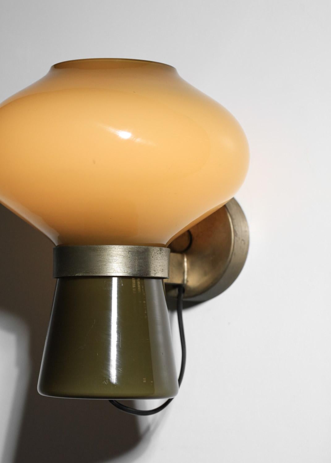 raro aplique italiano de massimo vignelli para venini 1954 Model 4040 Moderno de mediados de siglo en venta