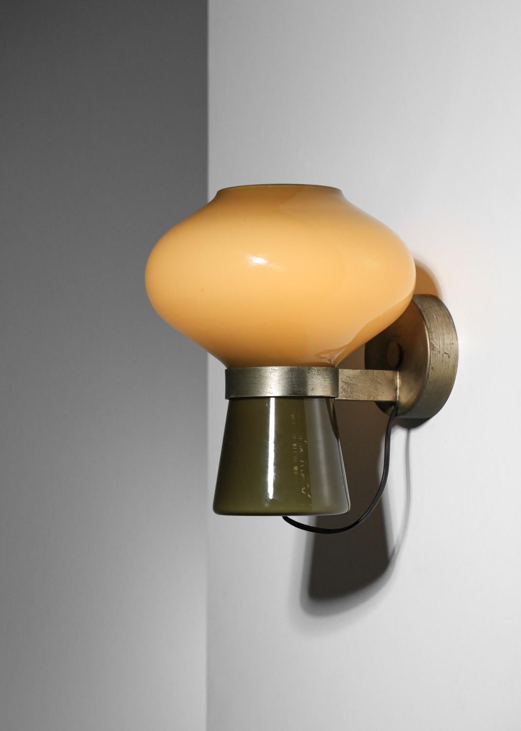 raro aplique italiano de massimo vignelli para venini 1954 Model 4040 Italiano en venta