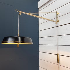 Rare Italian Wall Lamp Stilnovo 1950