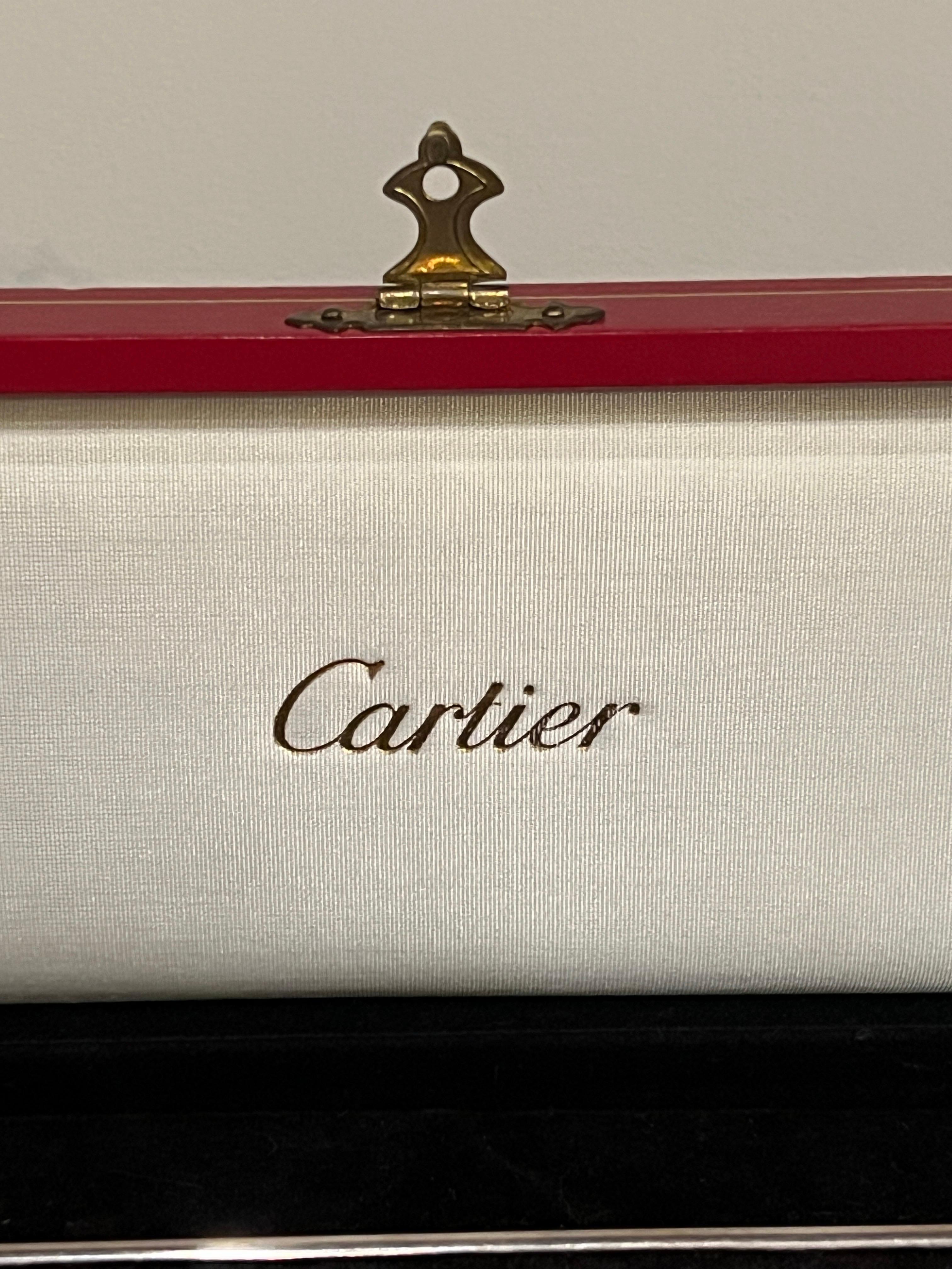 Raro Shakers da golf in oro 14K e argento sterling di Cartier del 1970 in vendita 1