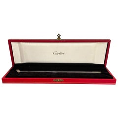 Raro Shakers da golf in oro 14K e argento sterling di Cartier del 1970