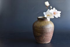 Rare Item Japanese Bizen Ware Antique Jar / 1500s / Wabi-Sabi Vase