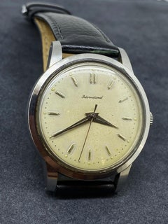 Rare IWC Early Ingenieur c1956 Automatic cal 852 Faraday Cage (iron cover) Watch