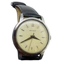 Rare IWC Early Ingenieur c1956 Automatic cal 852 Faraday Cage (iron cover) Watch