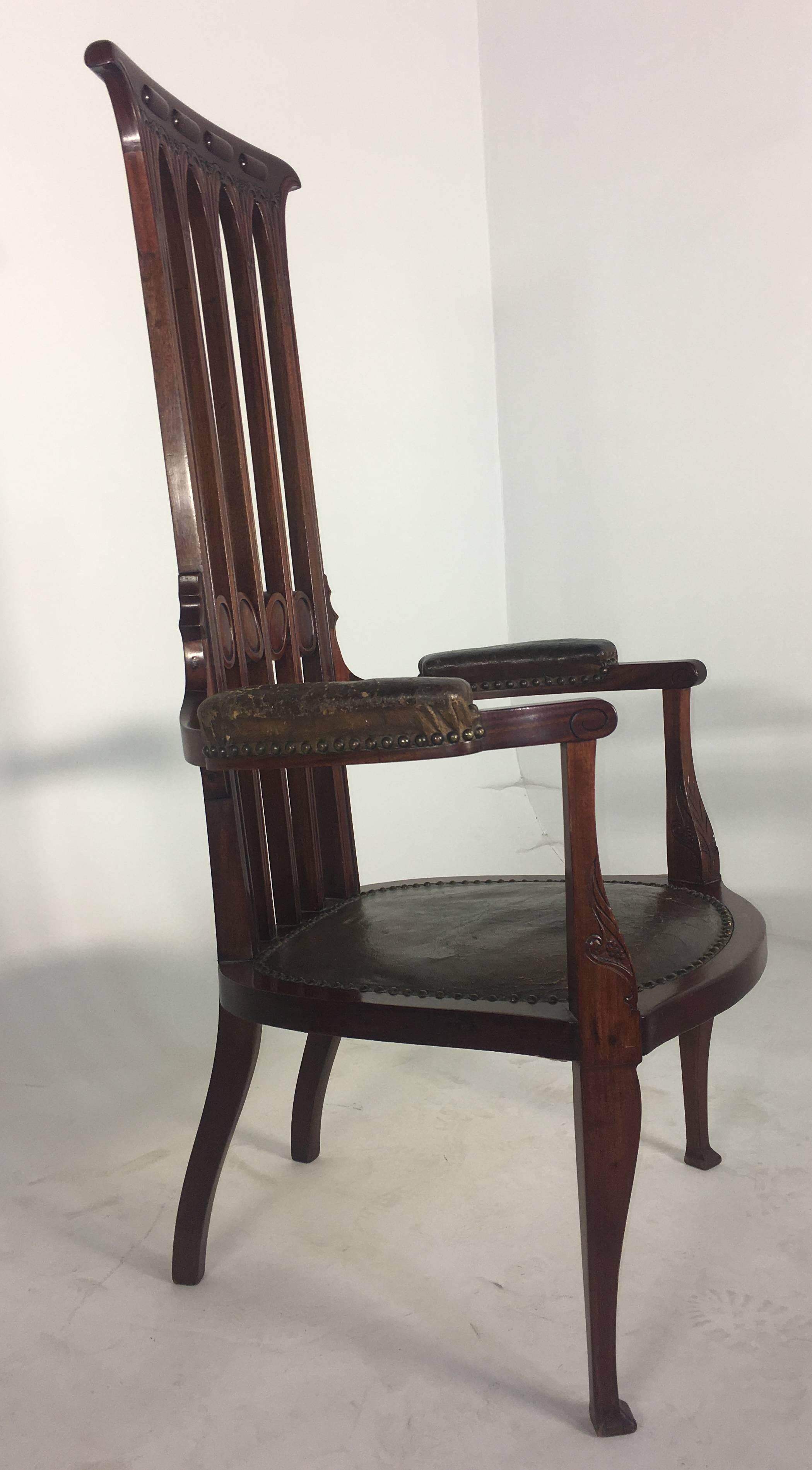 Rare J. S. Henry Chair In Good Condition In Budapest, HU