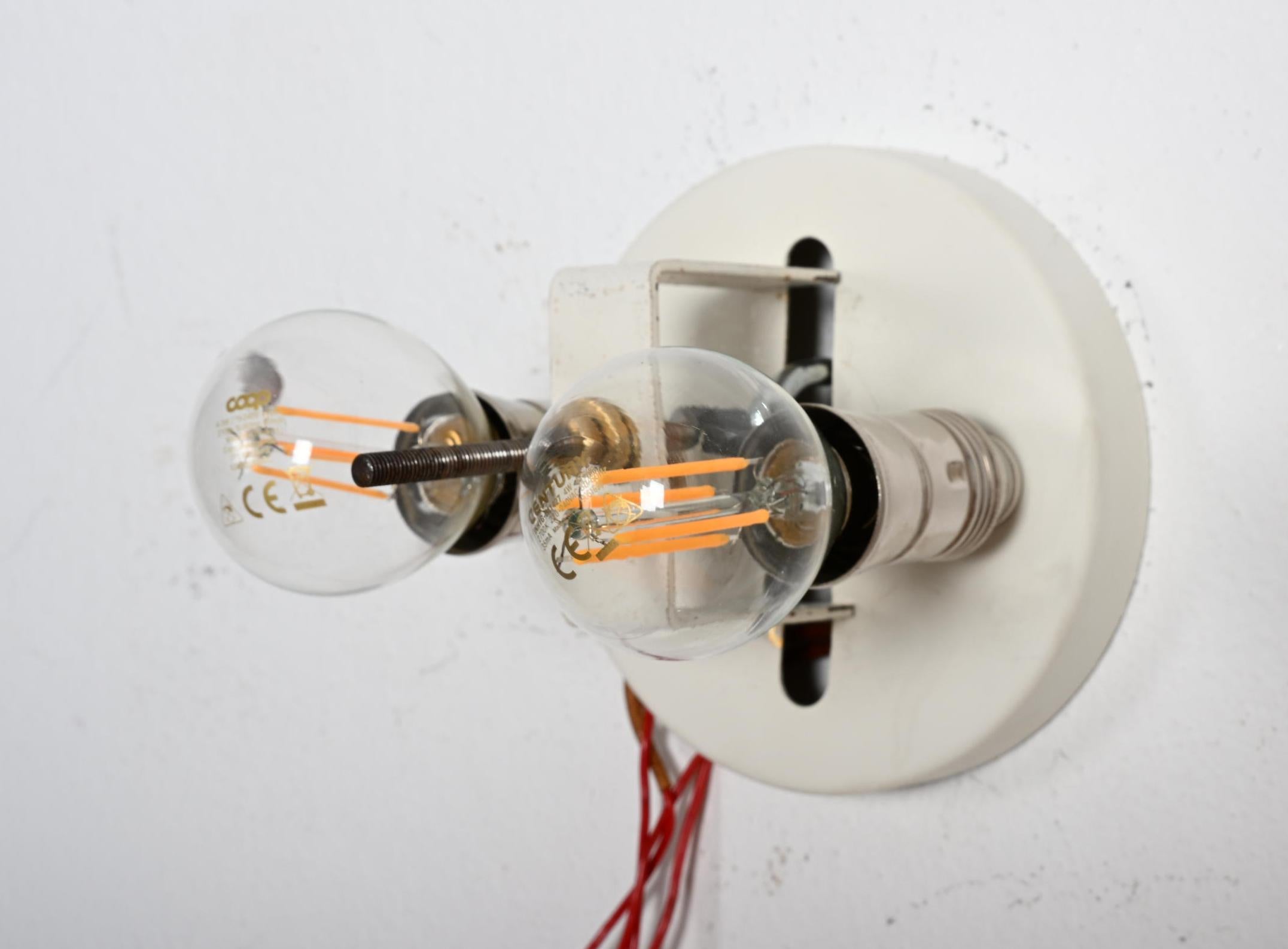 Rare lampe affleurante ou murale J.T. Kalmar Bonn en vente 3