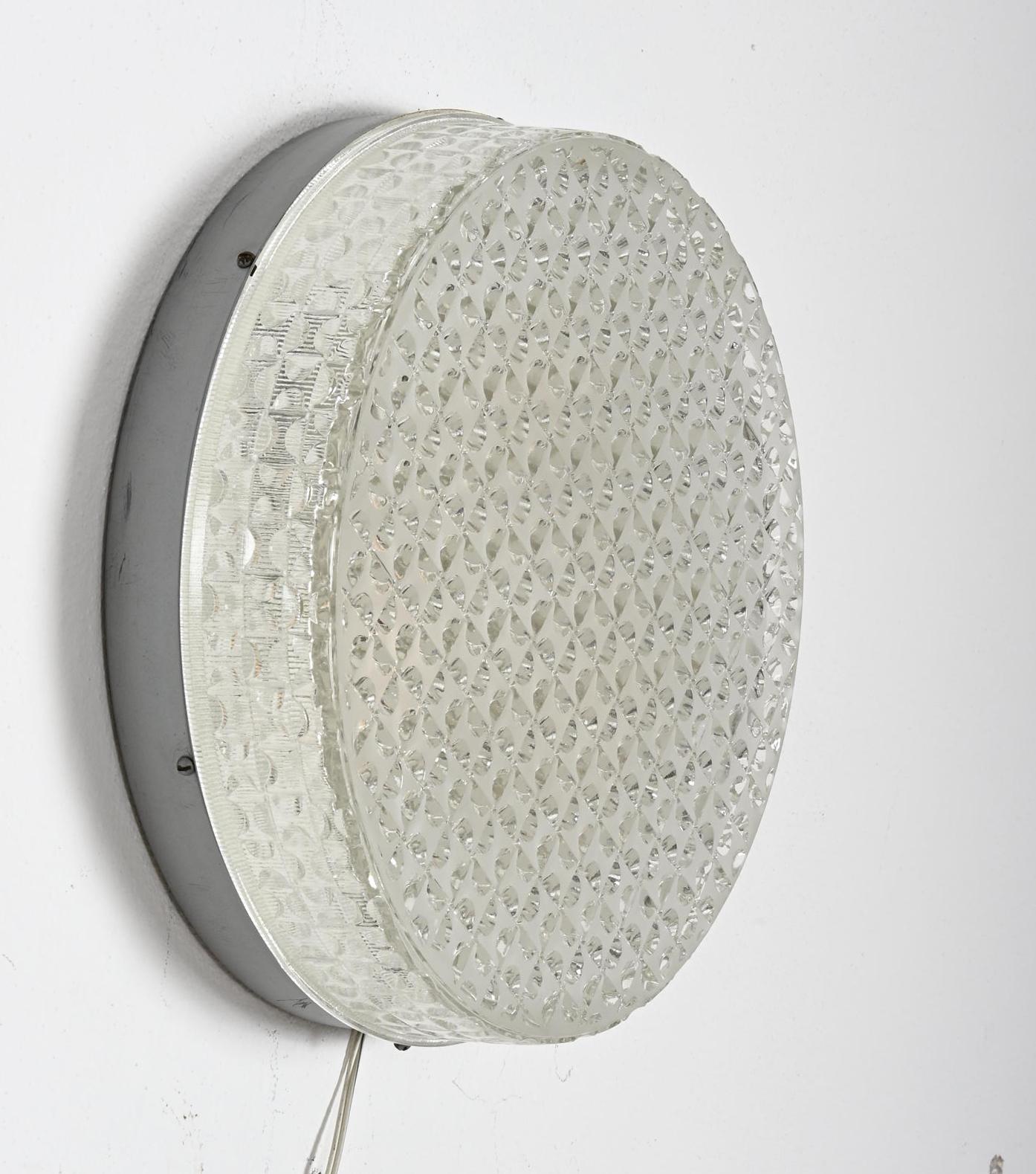 Rara lámpara empotrada o de pared Trimline de J.T. Kalmar en Bueno estado para la venta en Vienna, AT