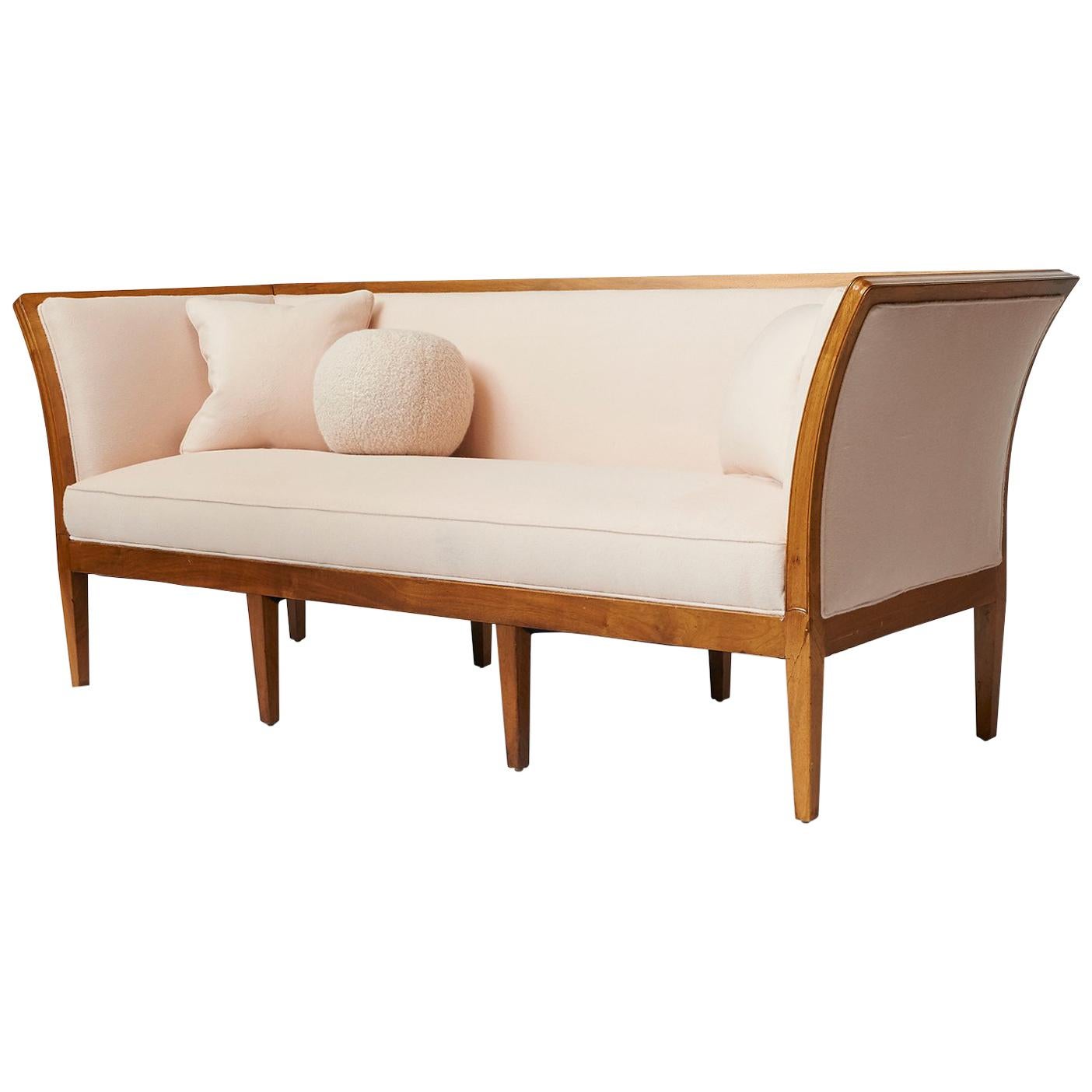 Rare Jacob Kjaer Sofa with 8 Tapered Legs For Sale