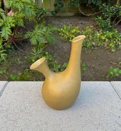 Rare Jane & Gordon Martz Stoneware " Bird " Pitcher for Marshall Studios, c.1965