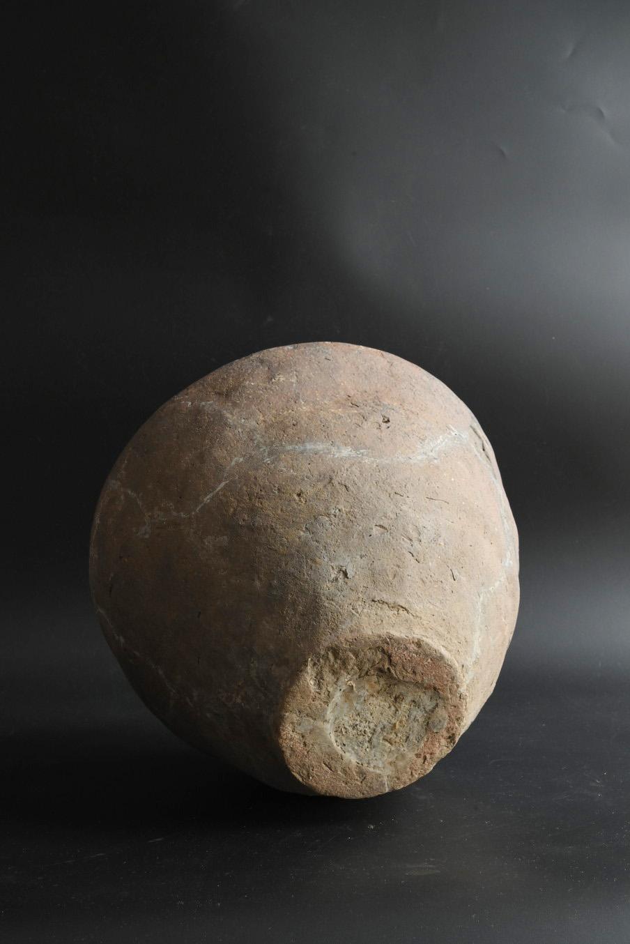 Rara jarra de cerámica antigua japonesa/siglo XIII/periodo Kamakura/cerámica excavada en venta 10