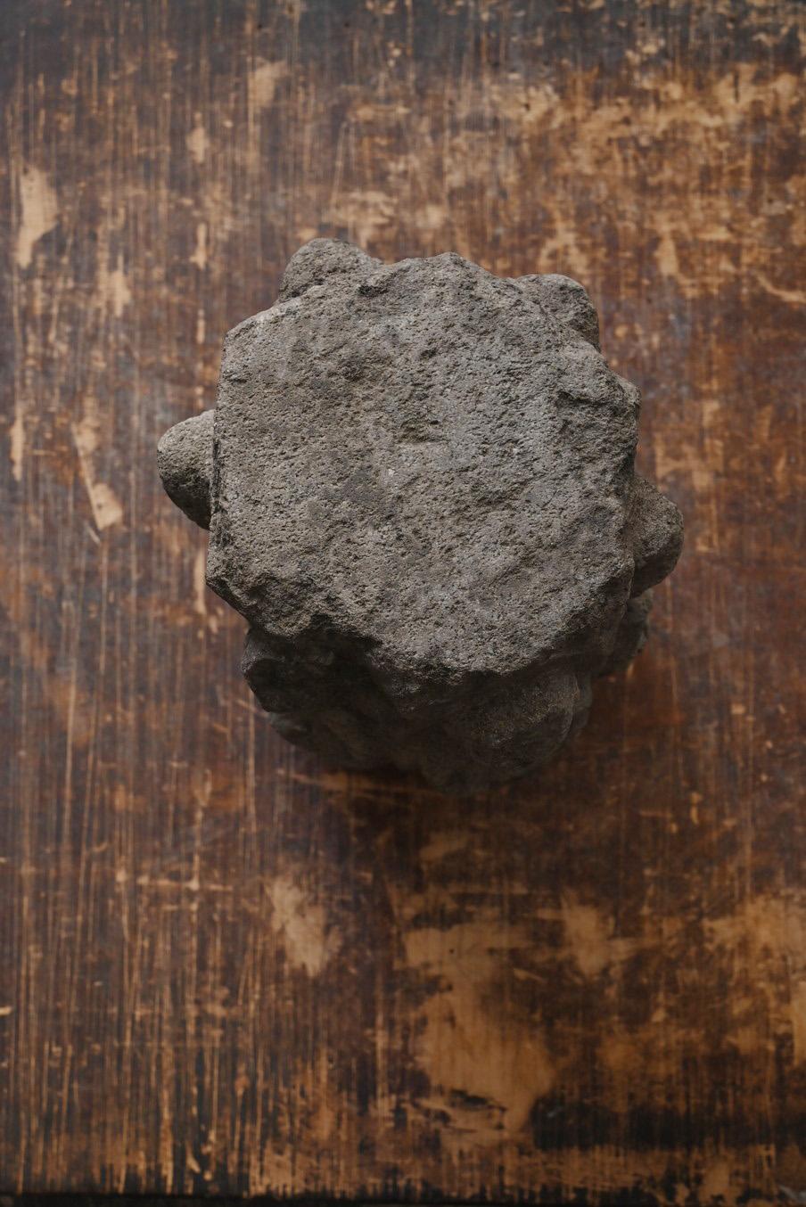 Rare Japanese Antique Stone Carved Hexagonal Stone Buddha/Jizo Bodhisattva/Edo 7