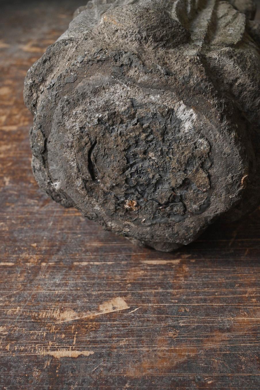 Rare Japanese Antique Stone Carved Hexagonal Stone Buddha/Jizo Bodhisattva/Edo 9