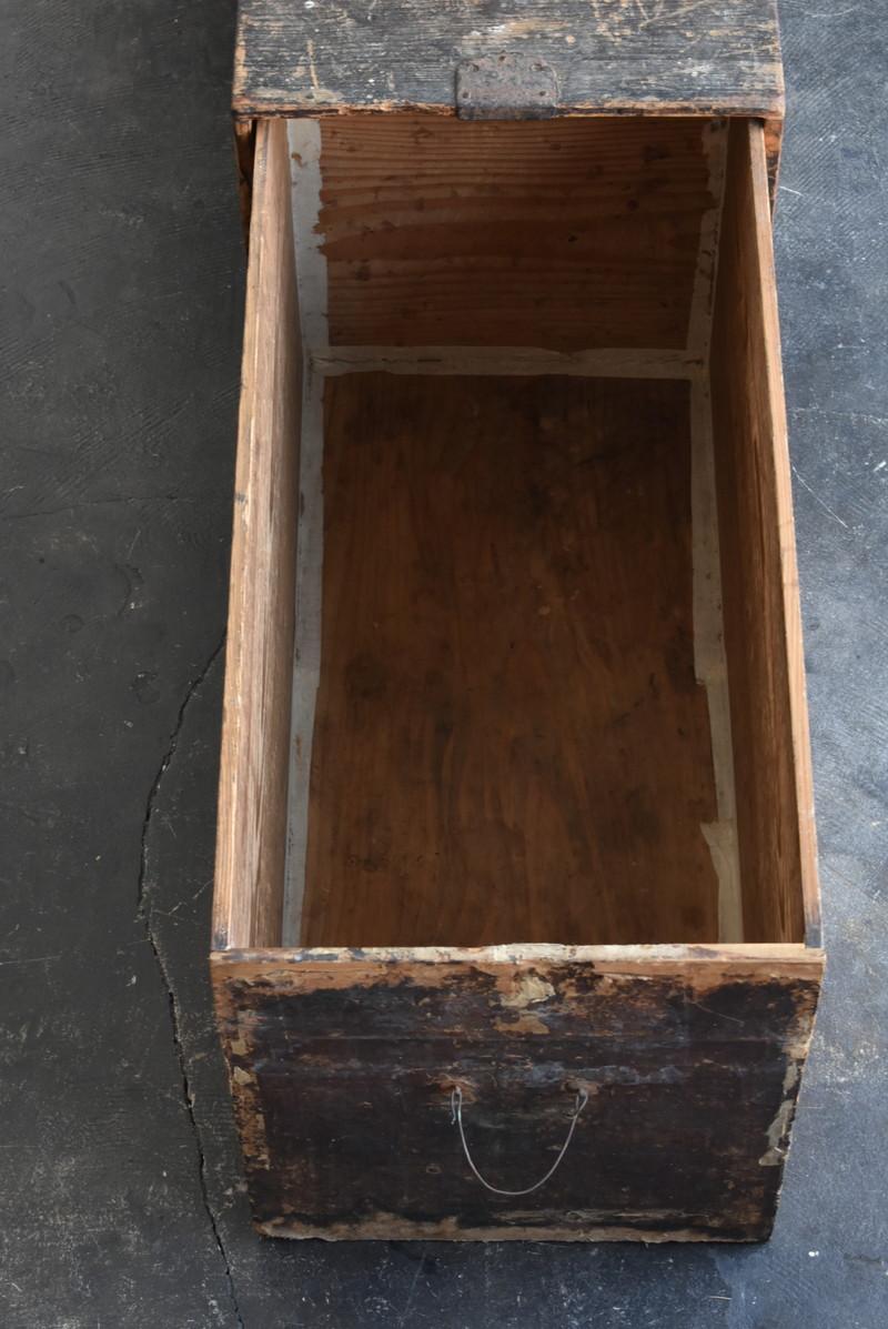 Rare Japanese Antique Wooden Drawer / 1868-1920 / Wooden Box / Low Table 4