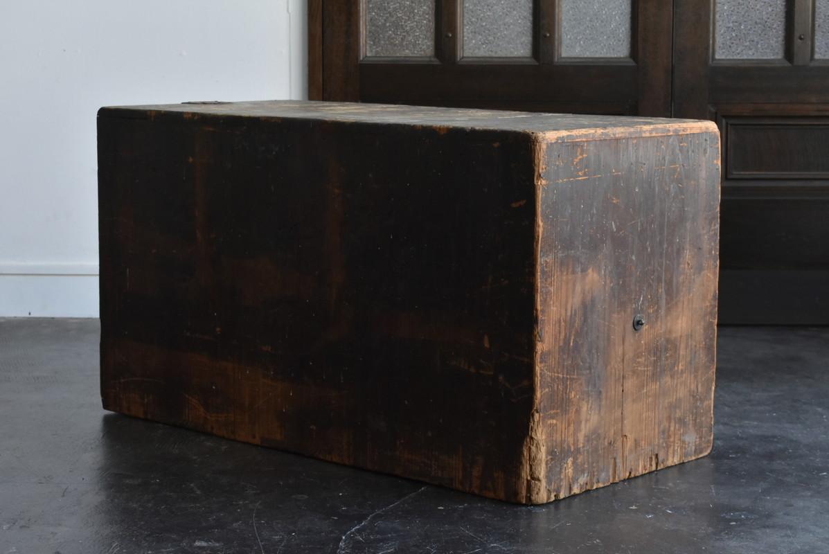 Rare Japanese Antique Wooden Drawer / 1868-1920 / Wooden Box / Low Table 8