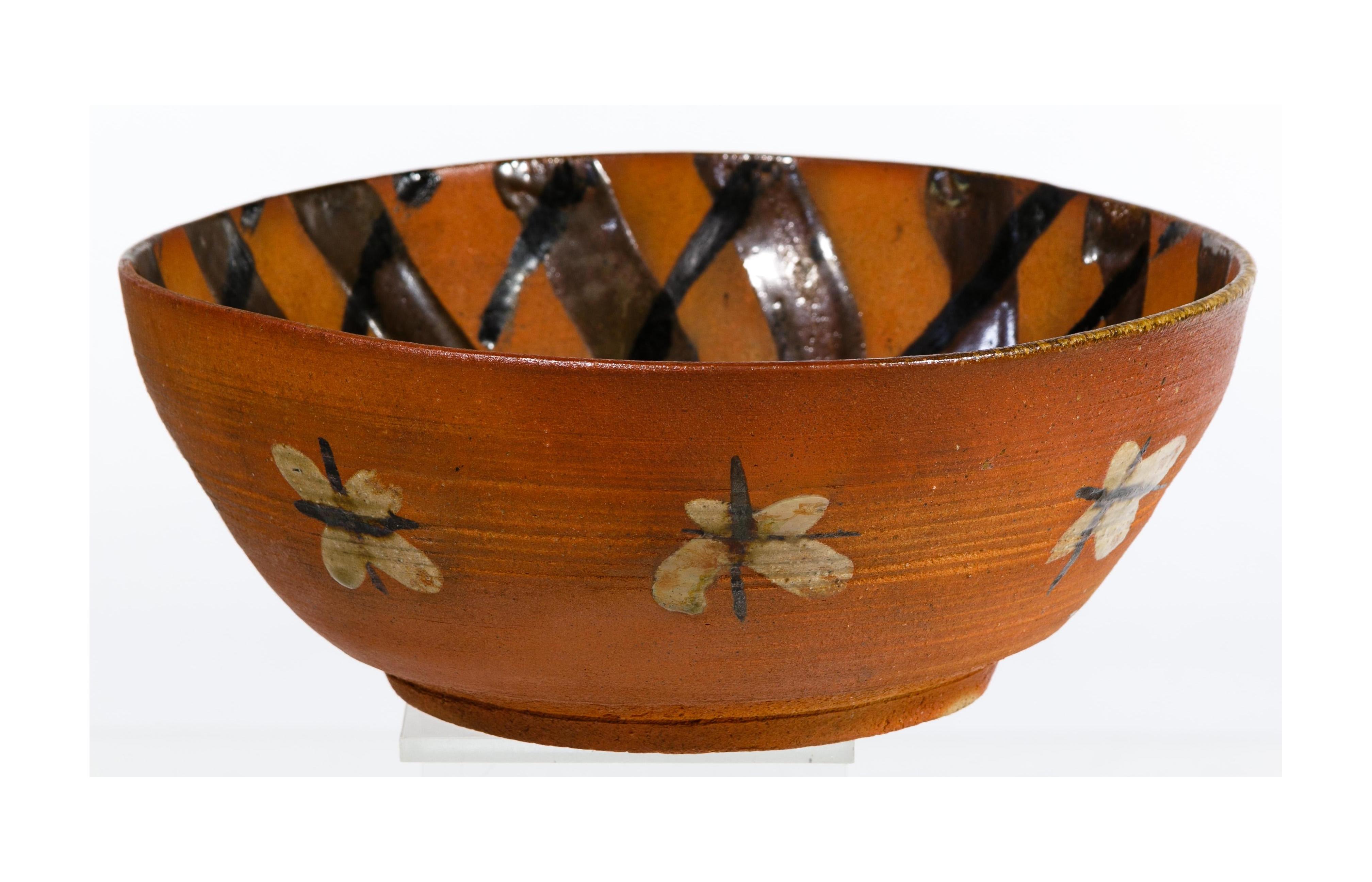 Rare Japanese Ceramic Bowl by Kitaoji Rosanjin In Good Condition In Atlanta, GA
