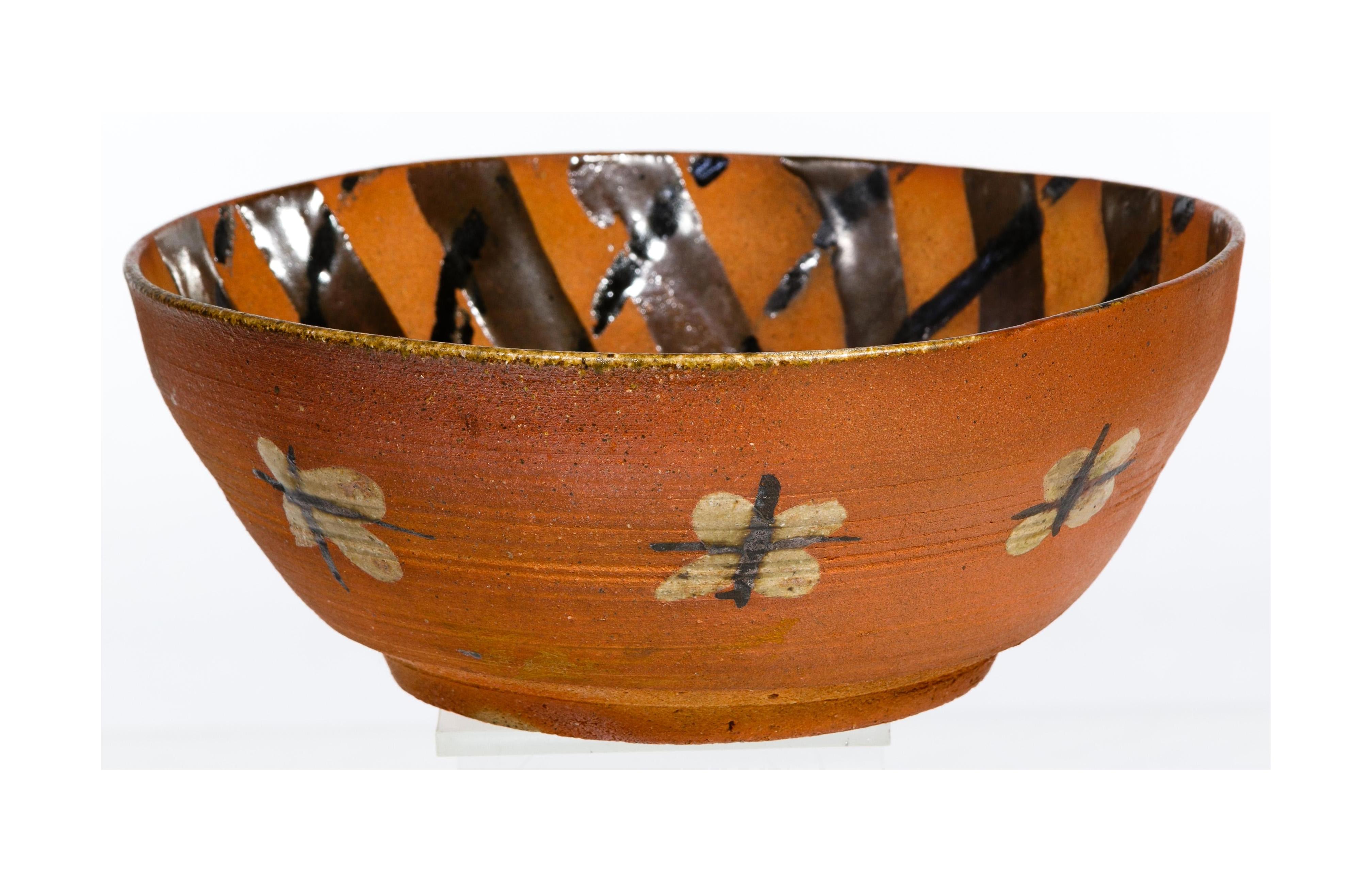 Rare Japanese Ceramic Bowl by Kitaoji Rosanjin 2