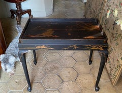 Rare table chinoise en laque d'exportation japonaise, vers 1740