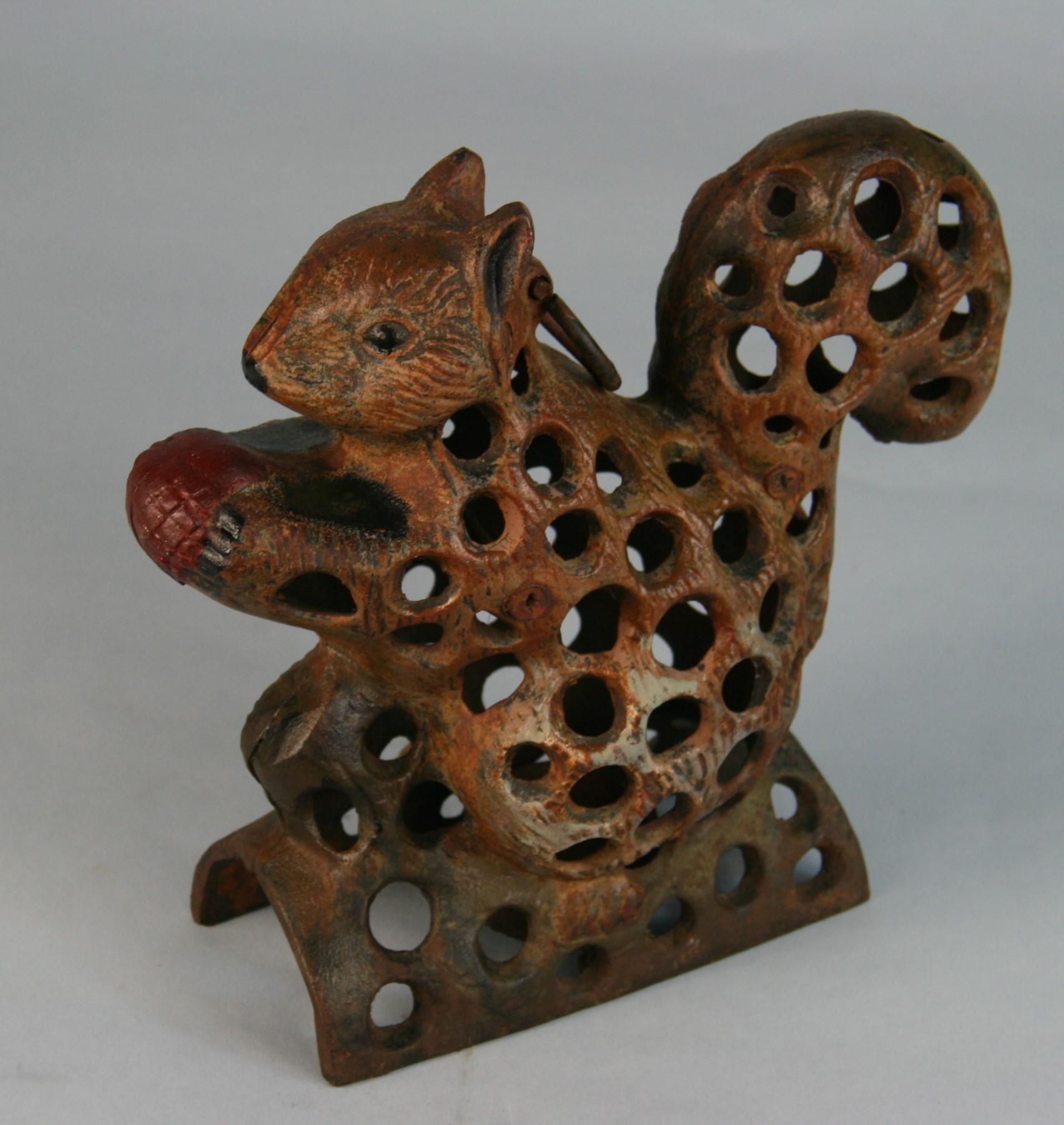 Mid-20th Century Japanese Rare  Garden Squirrel Lantern