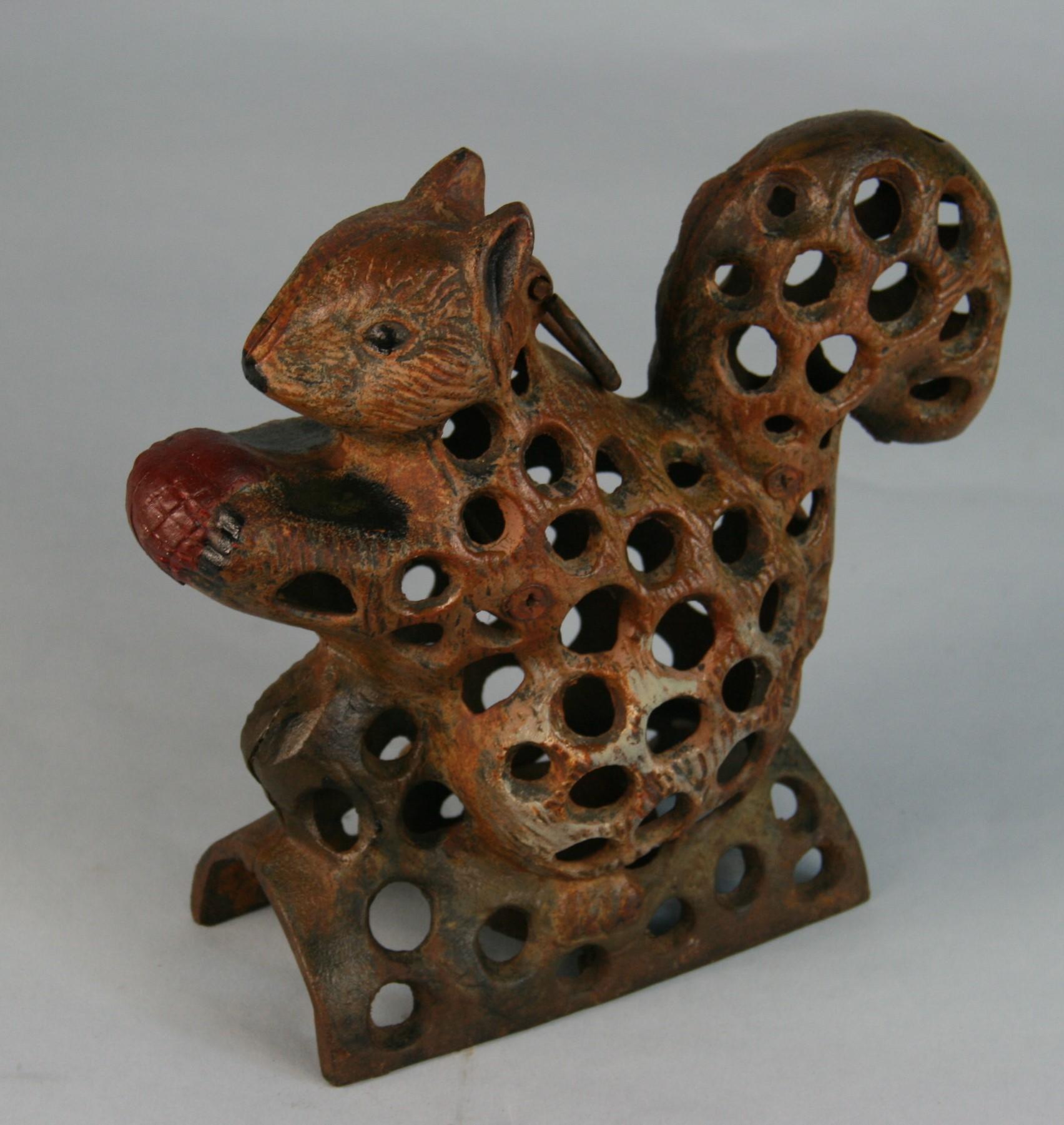 Mid-20th Century  Japanese Rare  Garden Squirrel Lantern