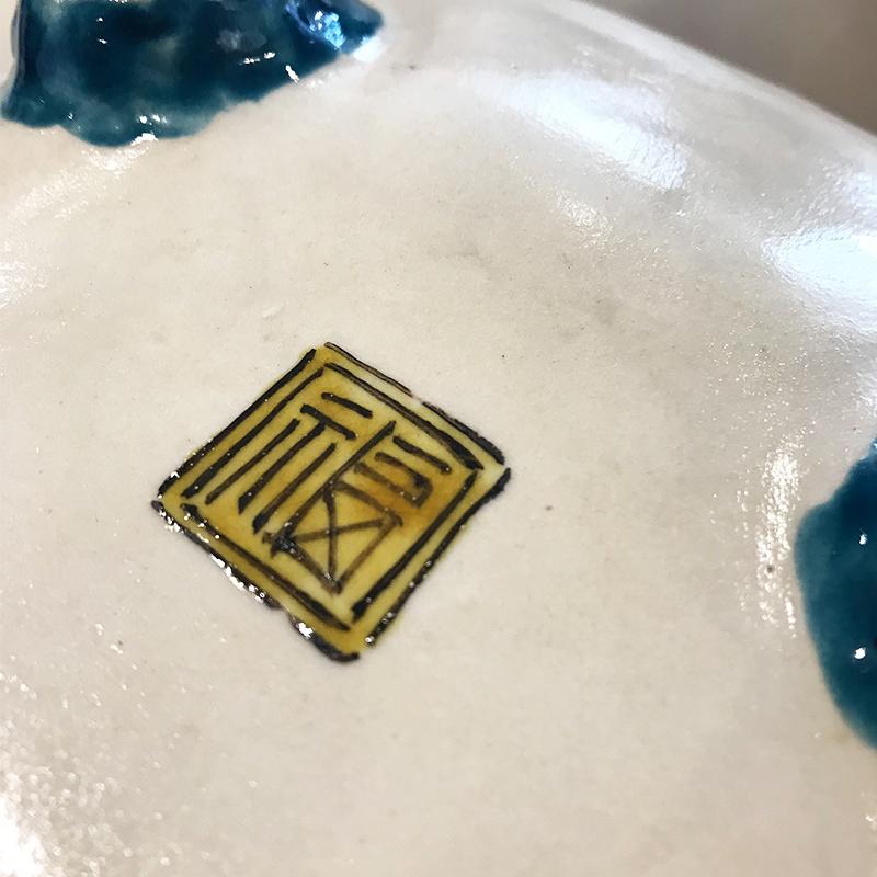 Rare Japanese Hexagonal Kutani Pottery Incense Burner Meiji Period 3