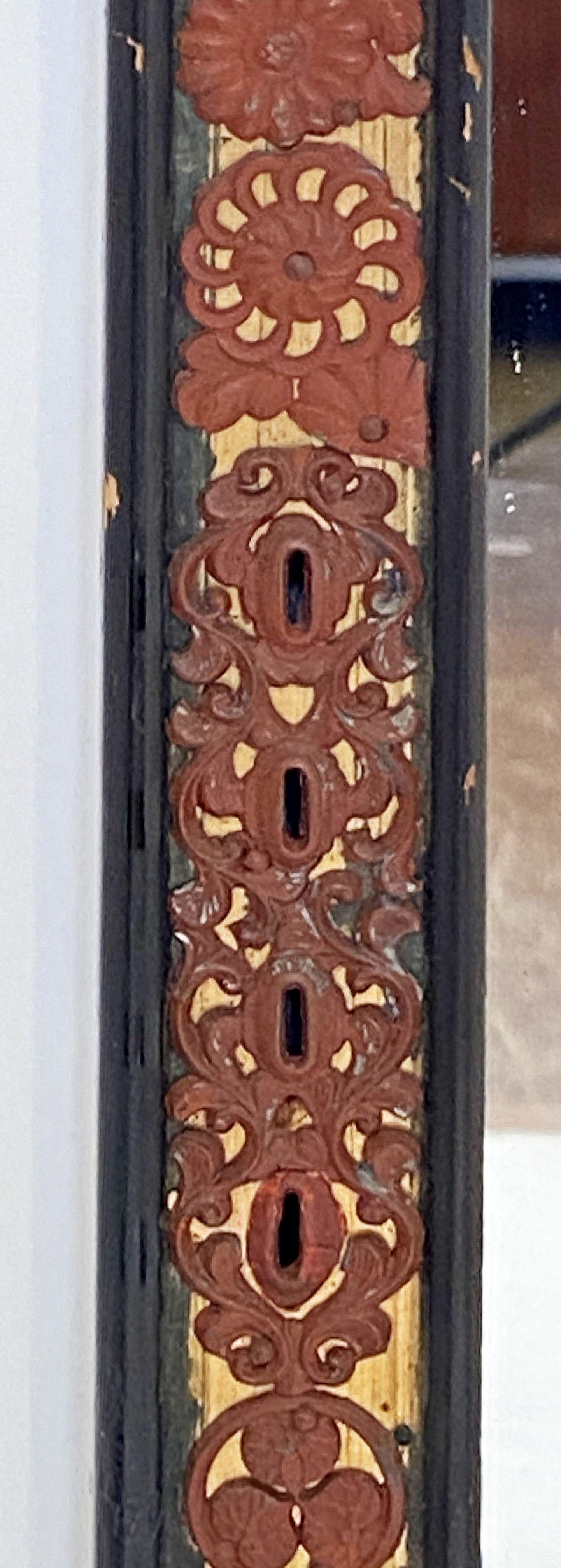 Raros espejos japoneses Meiji para tocador o de pie de cuerpo entero (Alto 67 1/2 x Ancho 26) 4