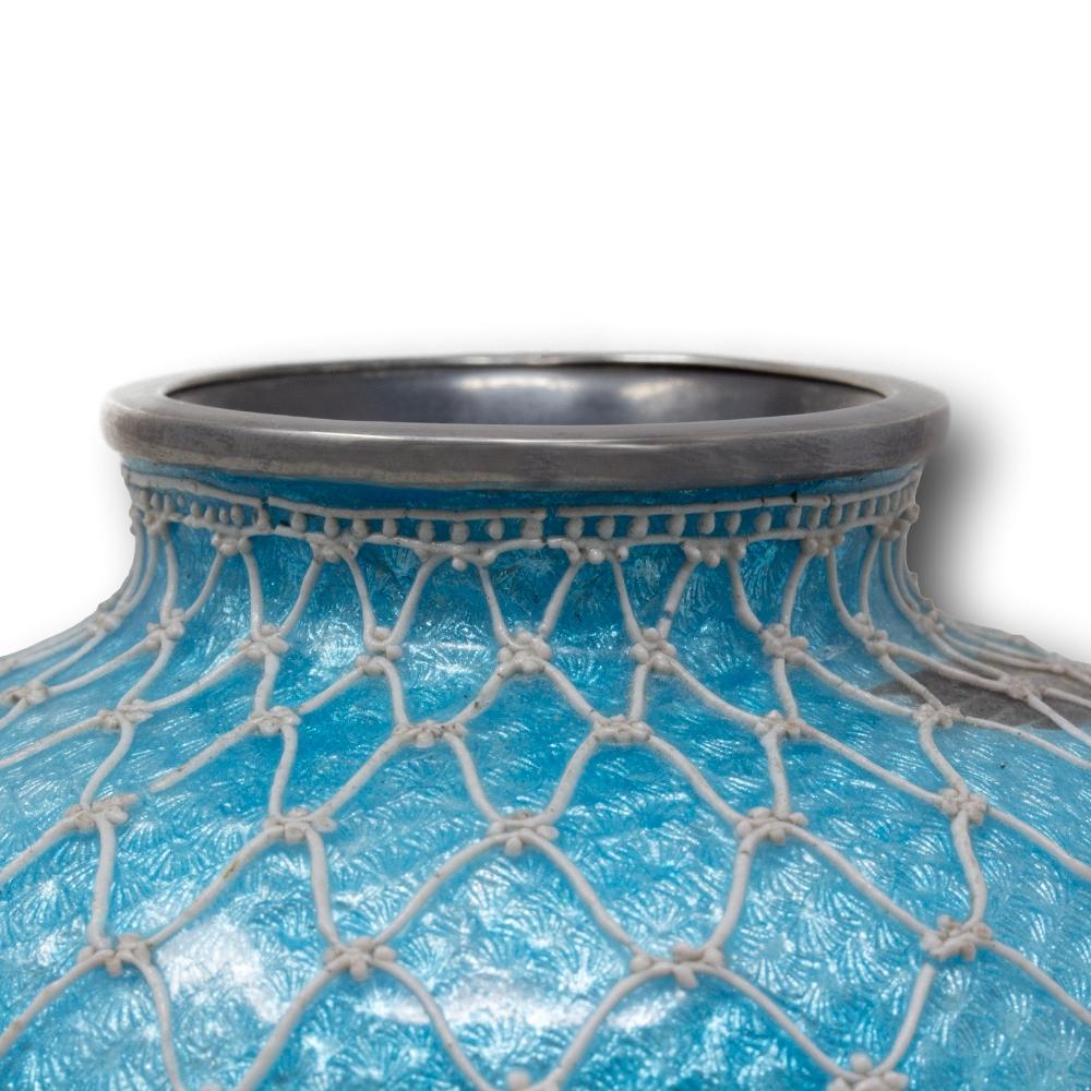 Raro vaso giapponese in smalto cloisonne del periodo Meiji in vendita 9