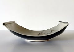 Rare Japanese Porcelain Painted Footed Dish Makuzu Kozan