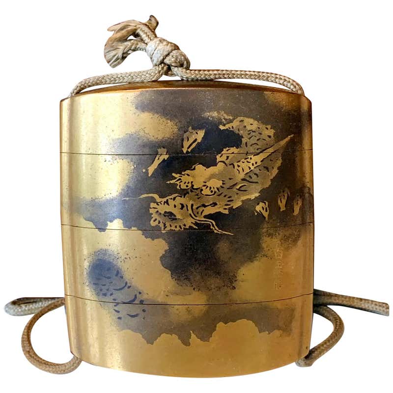 Antique Japanese Inro by Shigehide Edo Period For Sale at 1stDibs ...