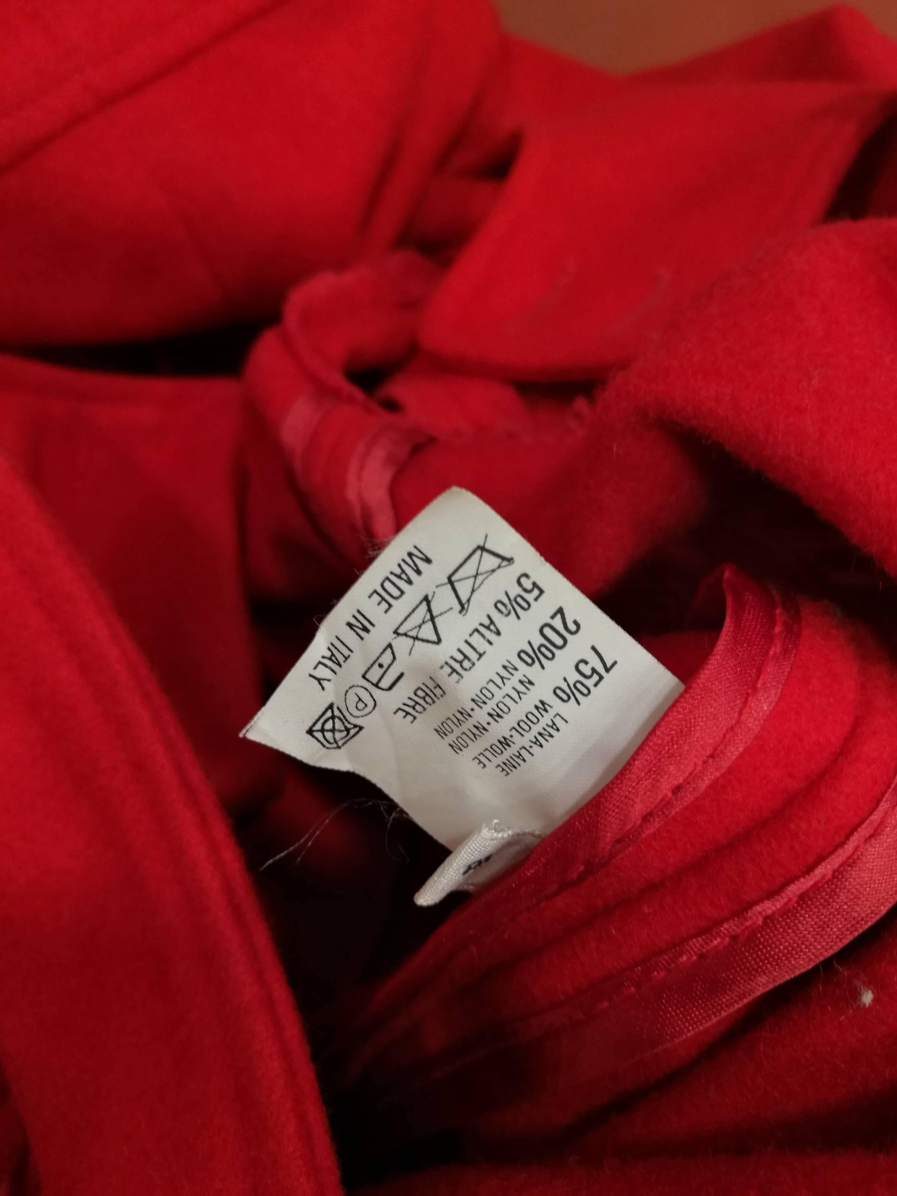 Rare J.C. de Castelbajac Red Coat For Sale 5