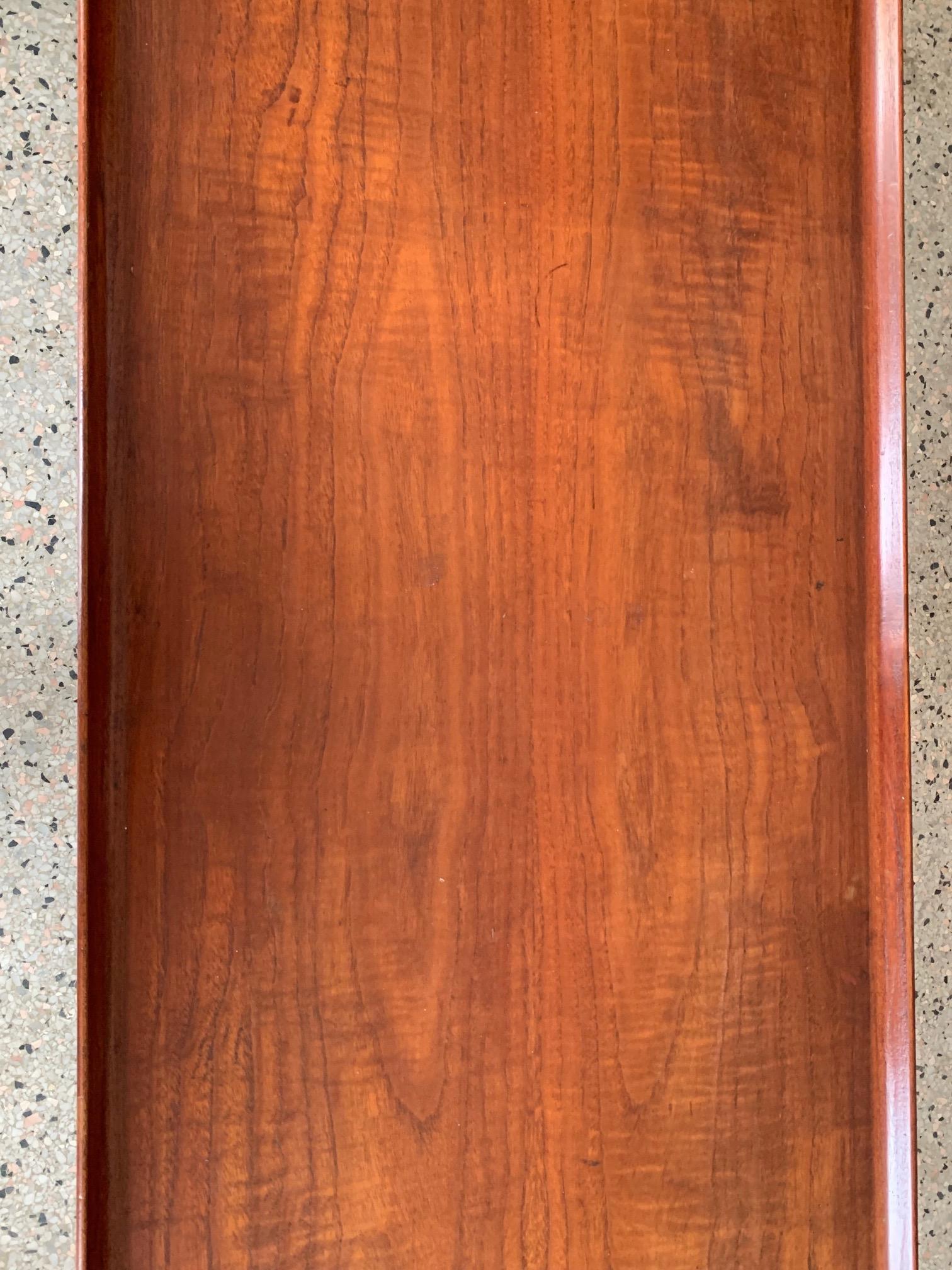 Rare J.Clausen Teak Coffee Table, circa 1950s In Good Condition For Sale In St.Petersburg, FL