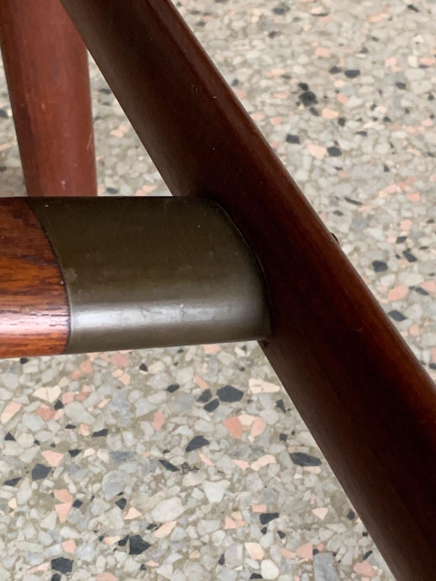 Rare J.Clausen Teak Coffee Table, circa 1950s For Sale 2