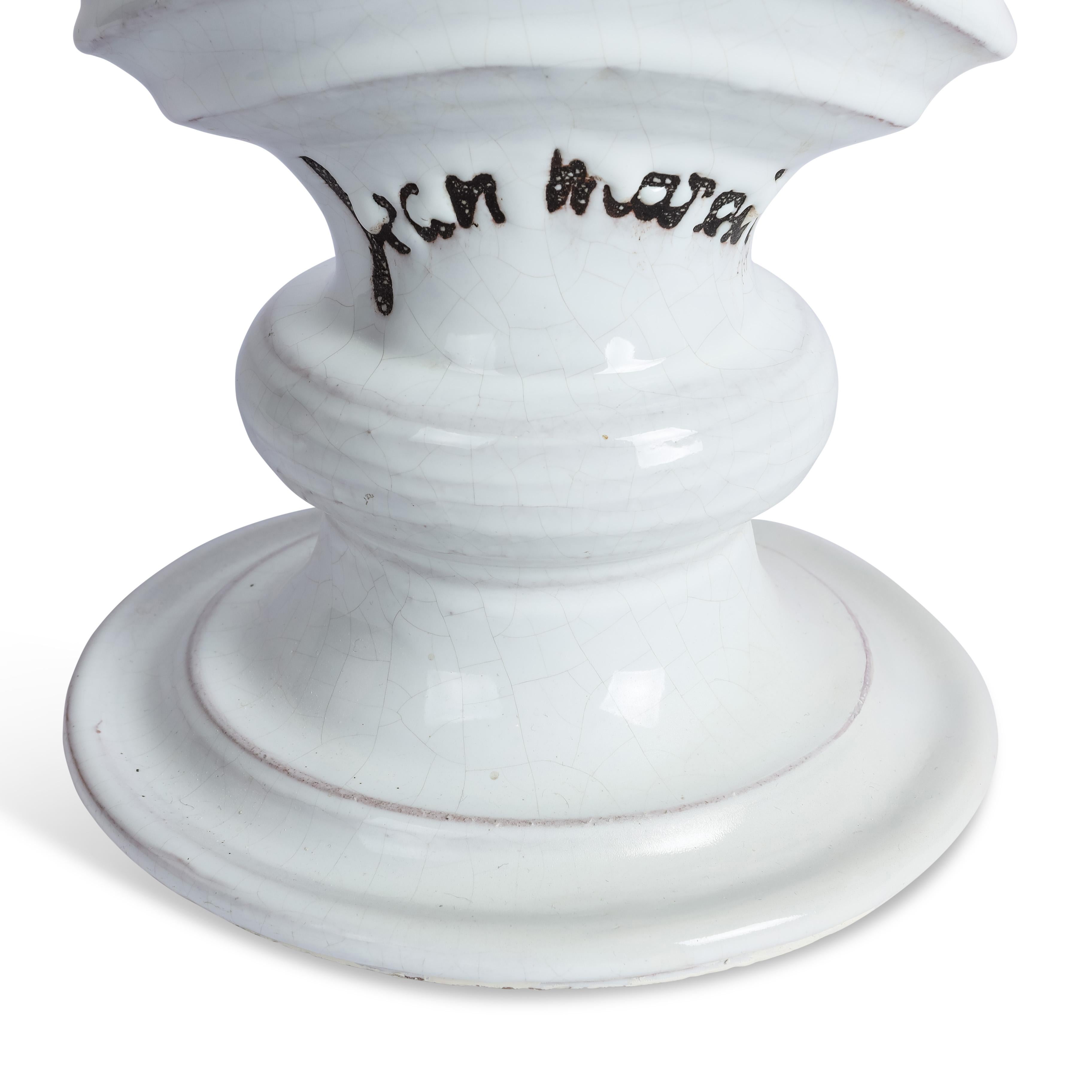 Rare lampe en céramique Jean Marais Excellent état - En vente à Jersey City, NJ