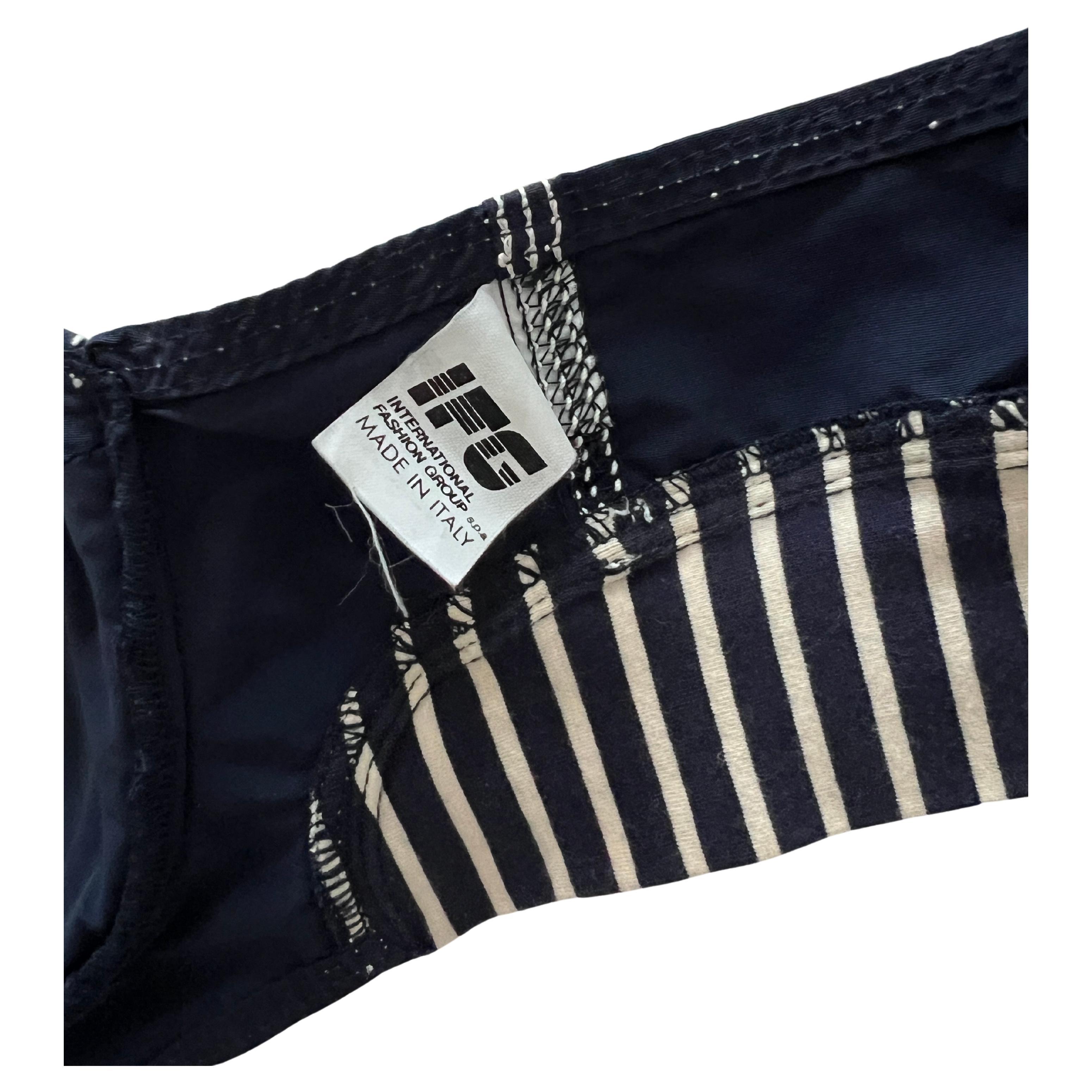 Raro Top de sujetador cónico de la línea Junior Gaultier de Jean Paul Gaultier, F/W 1987 en venta 6