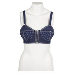 Rare Jean Paul Gaultier Junior Line Cone Bra Top, F/W 1987