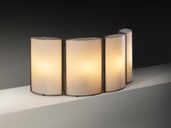 Seltene Klapplampe „Éventail“ von Jean-Pierre Vitrac für Verre Lumière